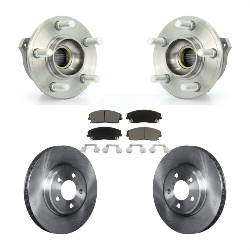 Transit Auto KBB-122414 Wheel Bearing and Hub Assembly for 2007-2023 Chrysler 300, Dodge Charger, Dodge Magnum - Front product image