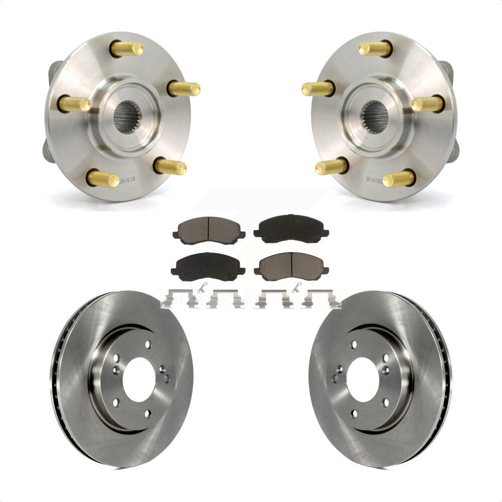 Transit Auto KBB-122425 Wheel Bearing and Hub Assembly for 2008 Mitsubishi Galant - Front product image