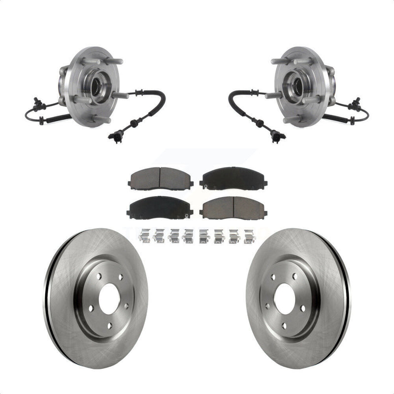 Transit Auto KBB-122438 Wheel Bearing and Hub Assembly for 2017-2024 Chrysler Pacifica, Chrysler Grand Caravan, Chrysler Voyager - Front product image