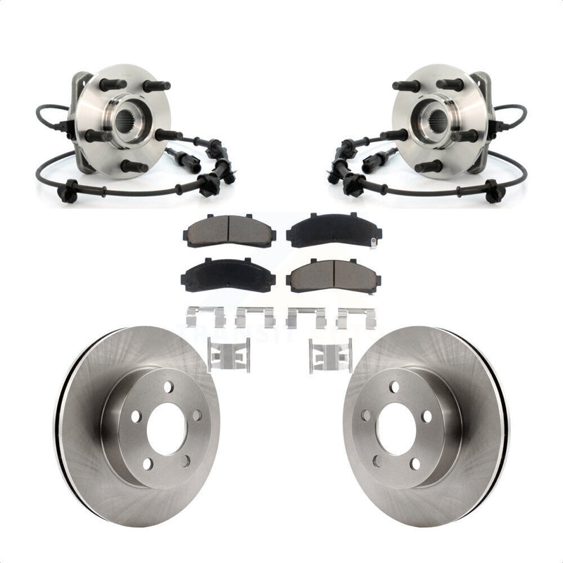 Transit Auto KBB-122442 Wheel Bearing and Hub Assembly for 2000-2002 Ford Ranger, Mazda B3000, Mazda B4000 - Front product image