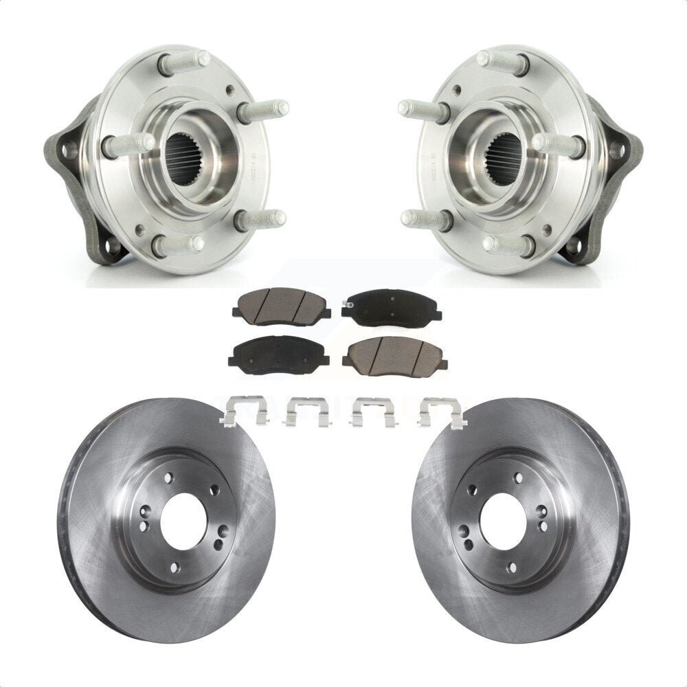 Transit Auto KBB-122443 Wheel Bearing and Hub Assembly for 2007-2009 Hyundai Santa Fe - Front product image