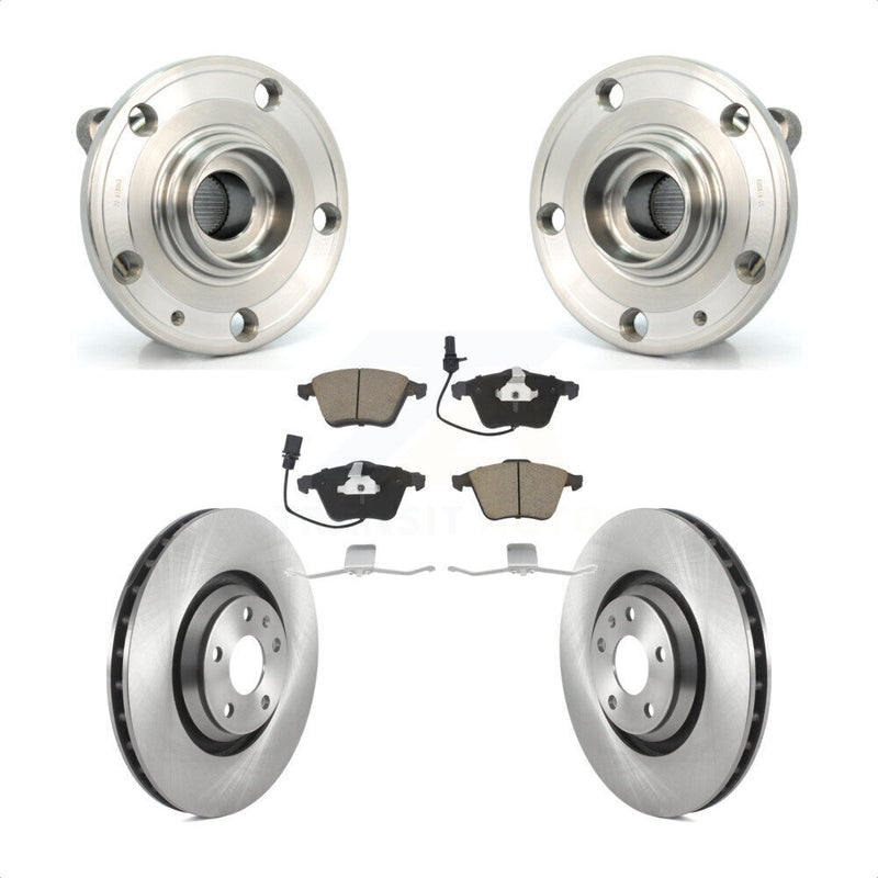 Transit Auto KBB-122447 Wheel Bearing and Hub Assembly for 2008-2015 Audi TT Quattro, Audi TTS Quattro - Front product image