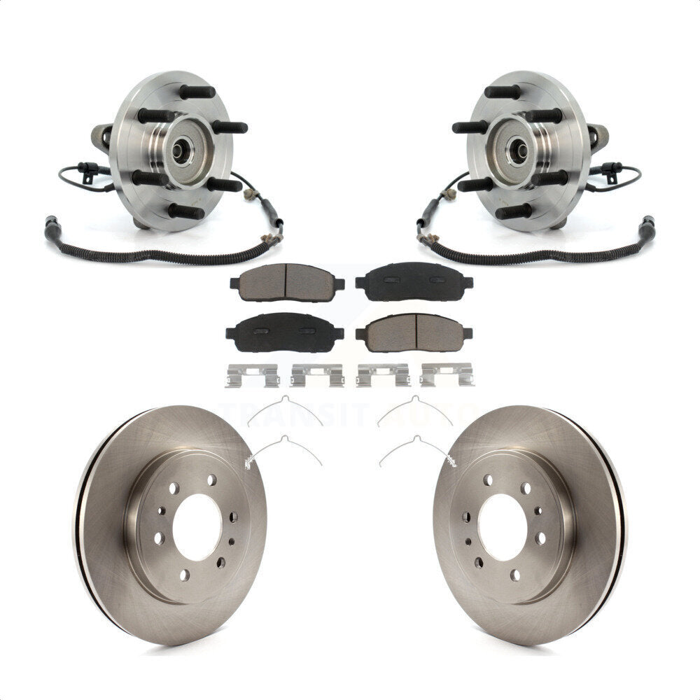 Transit Auto KBB-122455 Wheel Bearing and Hub Assembly for 2009 Ford F-150 - Front product image