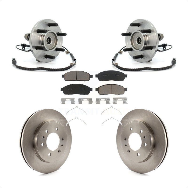 Transit Auto KBB-122455 Wheel Bearing and Hub Assembly for 2009 Ford F-150 - Front product image