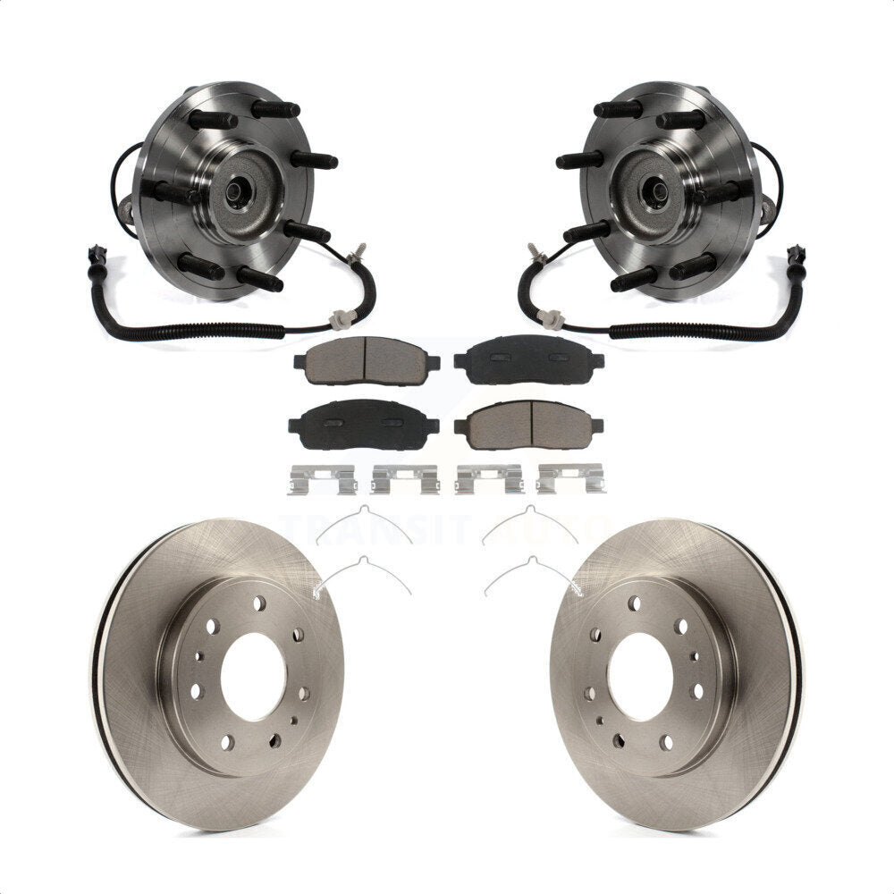 Transit Auto KBB-122457 Wheel Bearing and Hub Assembly for 2009 Ford F-150 - Front product image