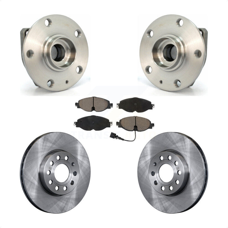 Transit Auto KBB-122460 Wheel Bearing and Hub Assembly for 2015-2020 Volkswagen Golf, Volkswagen e-Golf, Volkswagen Golf SportWagen - Front product image
