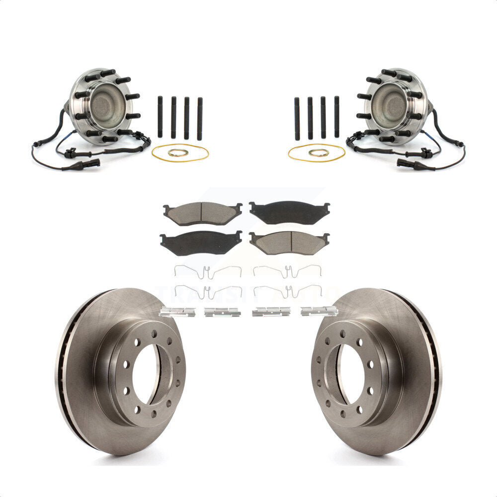 Transit Auto KBB-122465 Wheel Bearing and Hub Assembly for 2005-2010 Ford F-450 Super Duty, Ford F-550 Super Duty - Front product image