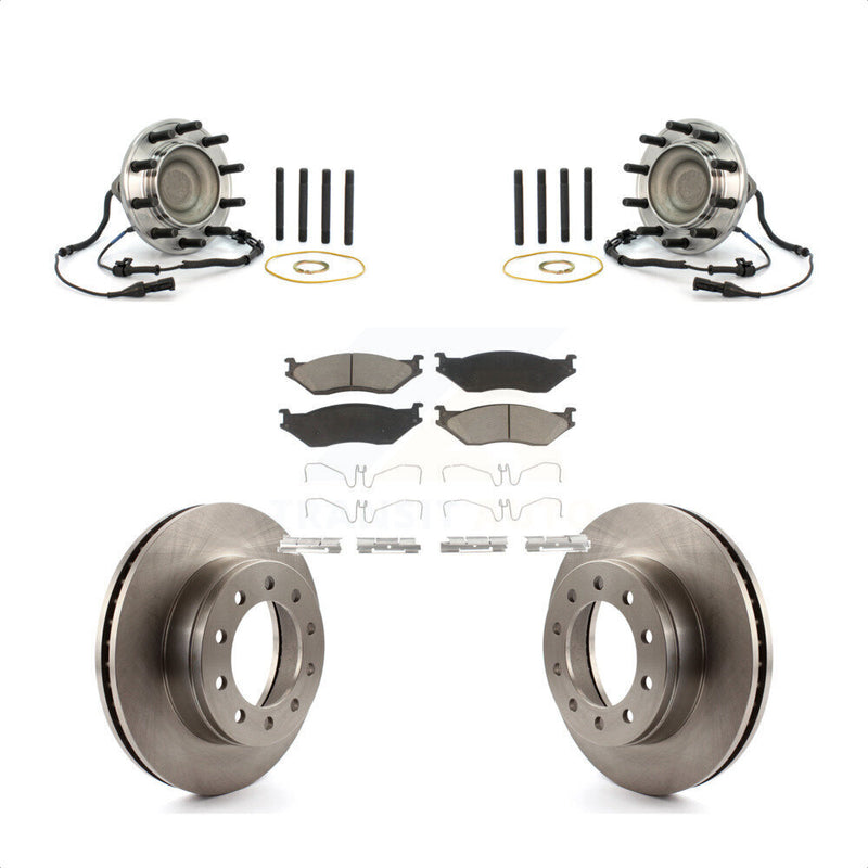 Transit Auto KBB-122465 Wheel Bearing and Hub Assembly for 2005-2010 Ford F-450 Super Duty, Ford F-550 Super Duty - Front product image