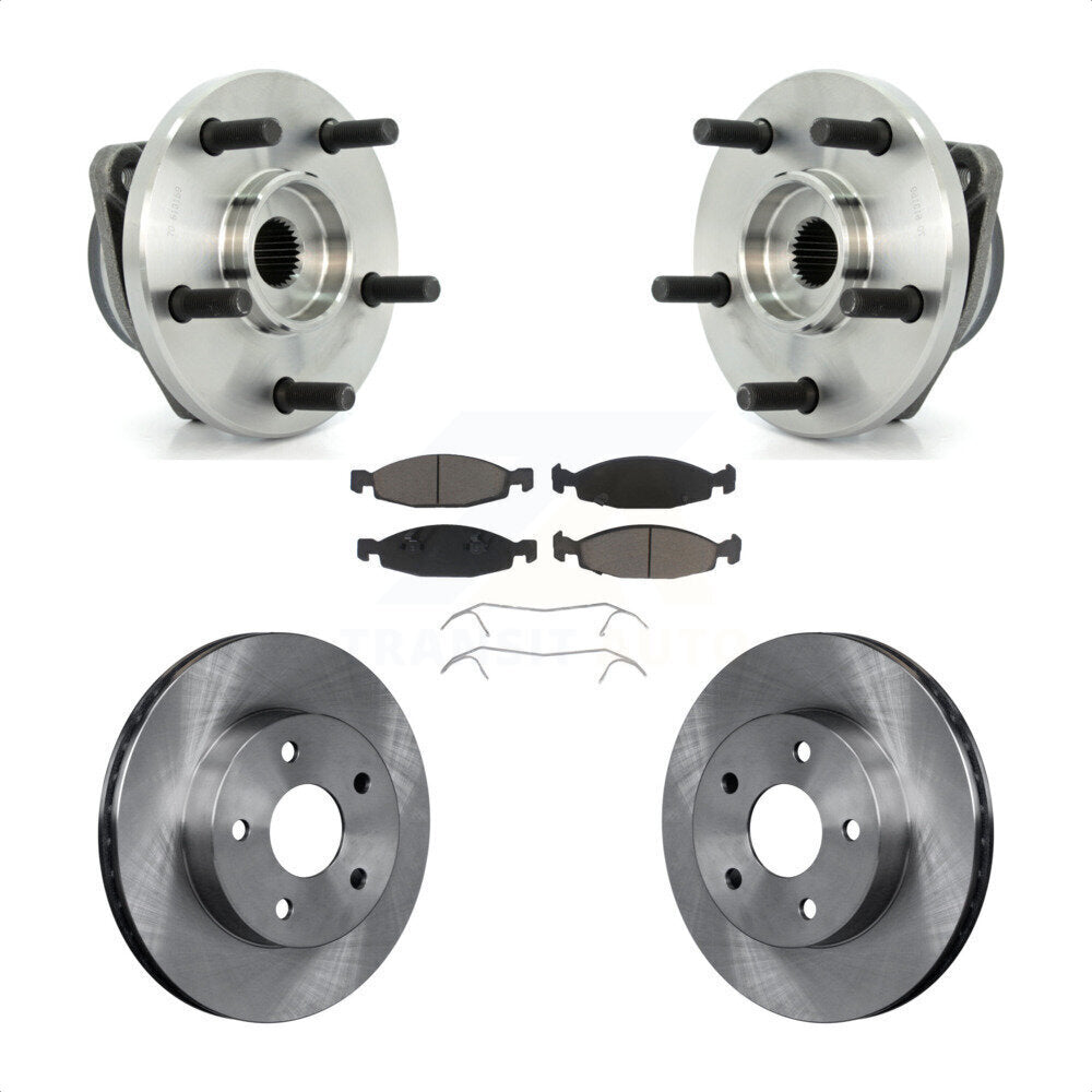 Transit Auto KBB-122467 Wheel Bearing and Hub Assembly for 1999-2002 Jeep Grand Cherokee - Front product image