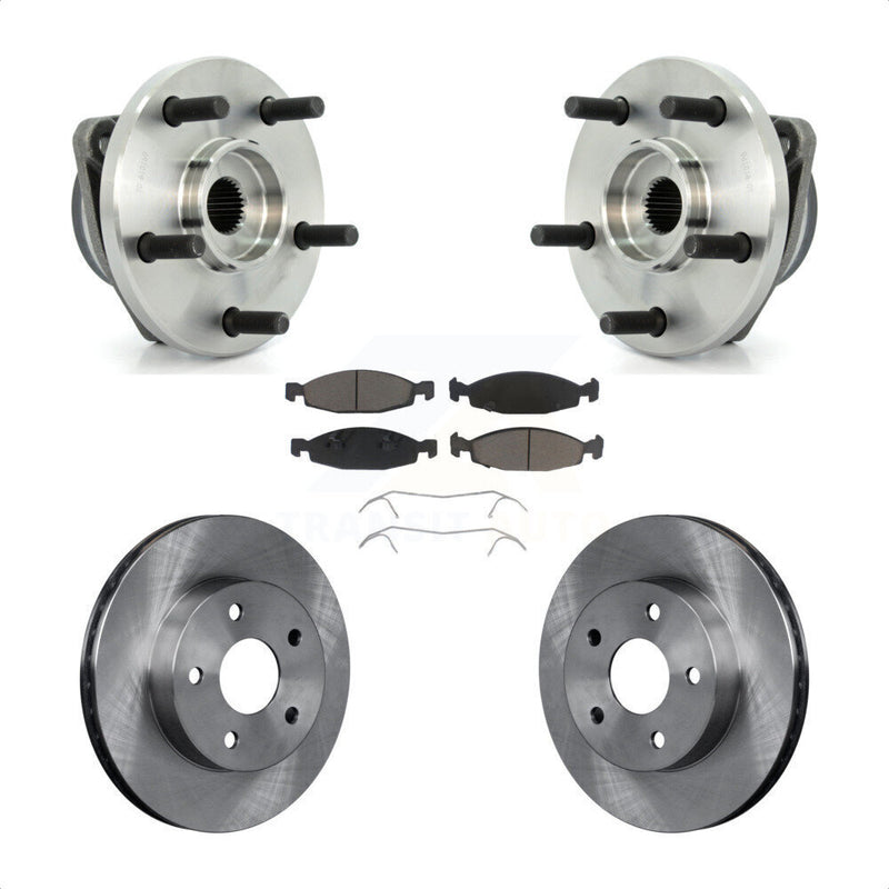 Transit Auto KBB-122467 Wheel Bearing and Hub Assembly for 1999-2002 Jeep Grand Cherokee - Front product image