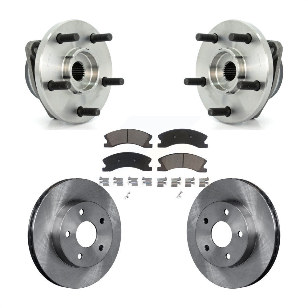Transit Auto KBB-122468 Wheel Bearing and Hub Assembly for 1999-2004 Jeep Grand Cherokee - Front product image