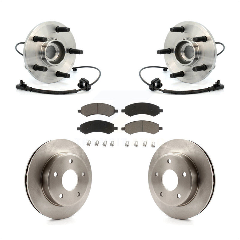 Transit Auto KBB-122470 Wheel Bearing and Hub Assembly for 2005-2011 Ram Dakota, Mitsubishi Raider, Dodge Dakota - Front product image