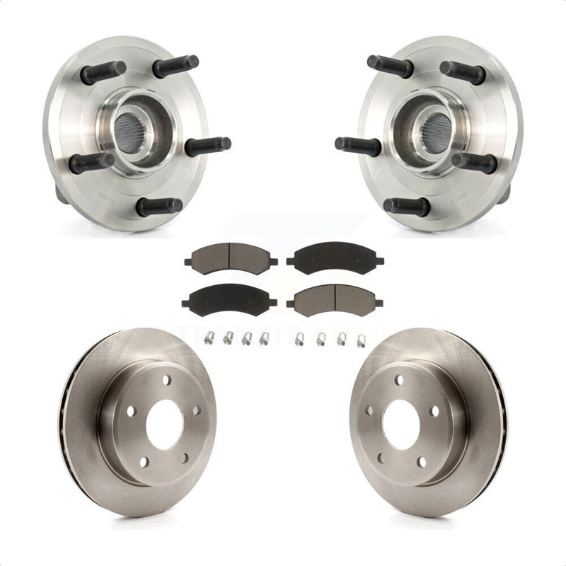 Transit Auto KBB-122471 Wheel Bearing and Hub Assembly for 2005-2010 Mitsubishi Raider, Dodge Dakota - Front product image