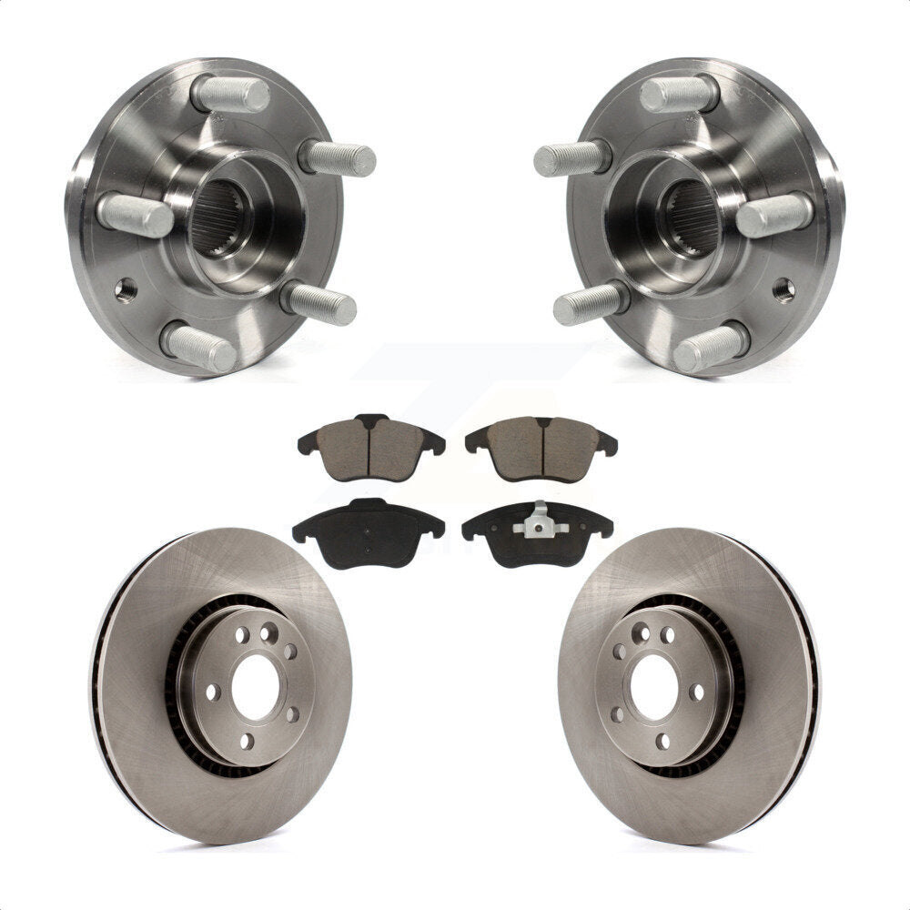 Transit Auto KBB-122472 Wheel Bearing and Hub Assembly for 2008-2015 Land Rover LR2 - Front product image