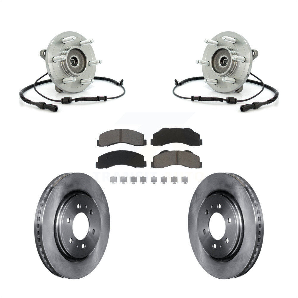 Transit Auto KBB-122475 Wheel Bearing and Hub Assembly for 2010 Ford Expedition, Lincoln Navigator - Front product image