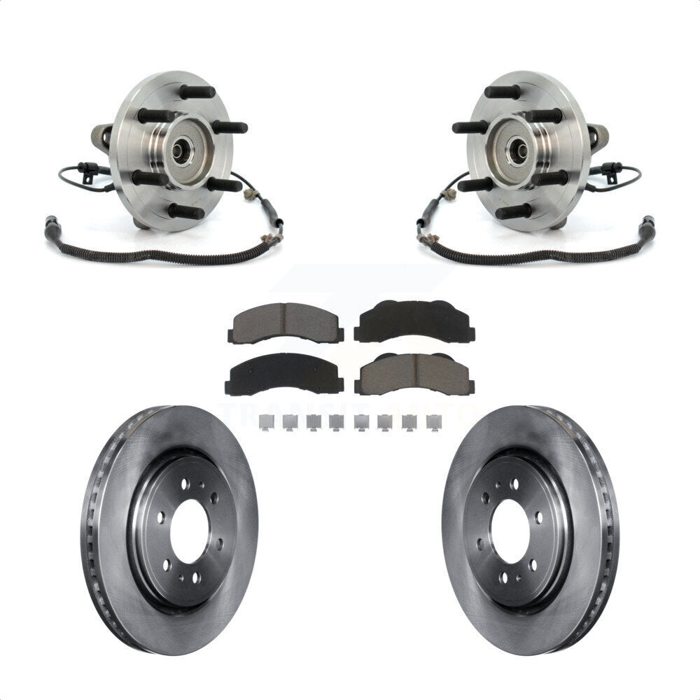 Transit Auto KBB-122483 Wheel Bearing and Hub Assembly for 2010 Ford F-150 - Front product image
