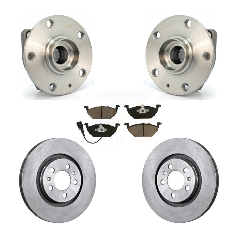 Transit Auto KBB-122487 Wheel Bearing and Hub Assembly for 2007-2010 Volkswagen Golf City - Front product image