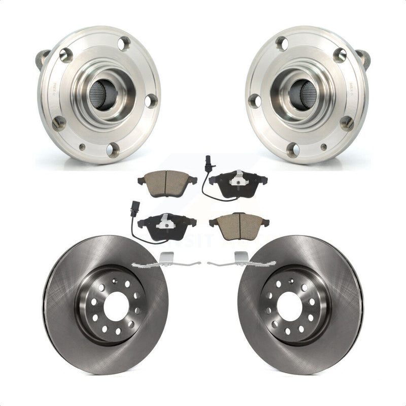 Transit Auto KBB-122493 Wheel Bearing and Hub Assembly for 2009-2012 Volkswagen CC - Front product image