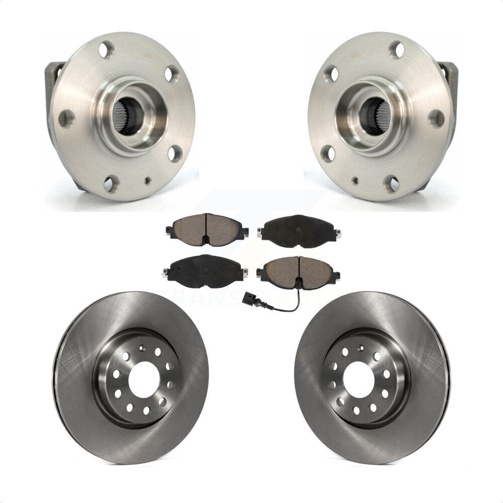 Transit Auto KBB-122494 Wheel Bearing and Hub Assembly for 2017-2019 Volkswagen Golf Alltrack - Front product image