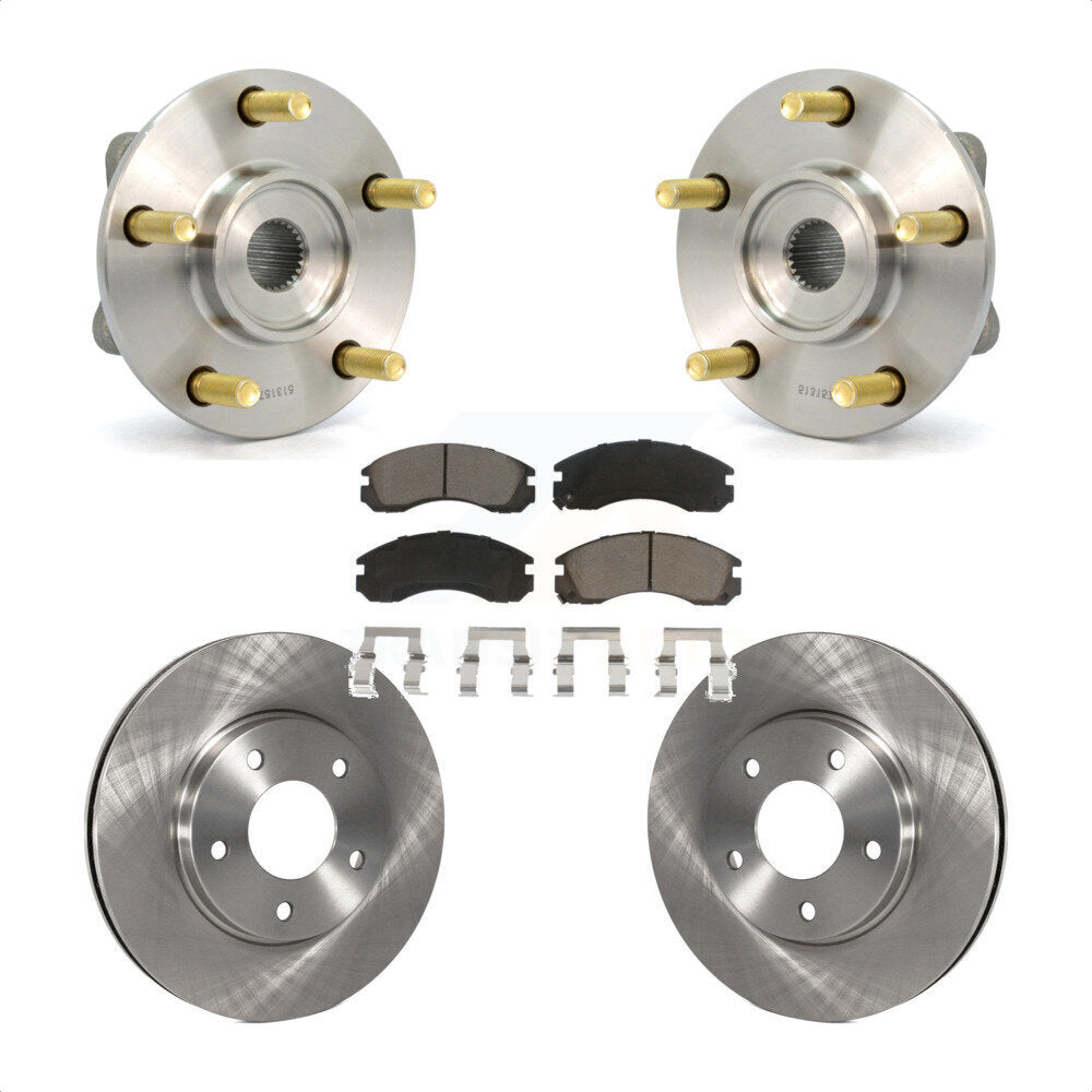 Transit Auto KBB-122496 Wheel Bearing and Hub Assembly for 2000 Mitsubishi Eclipse - Front product image