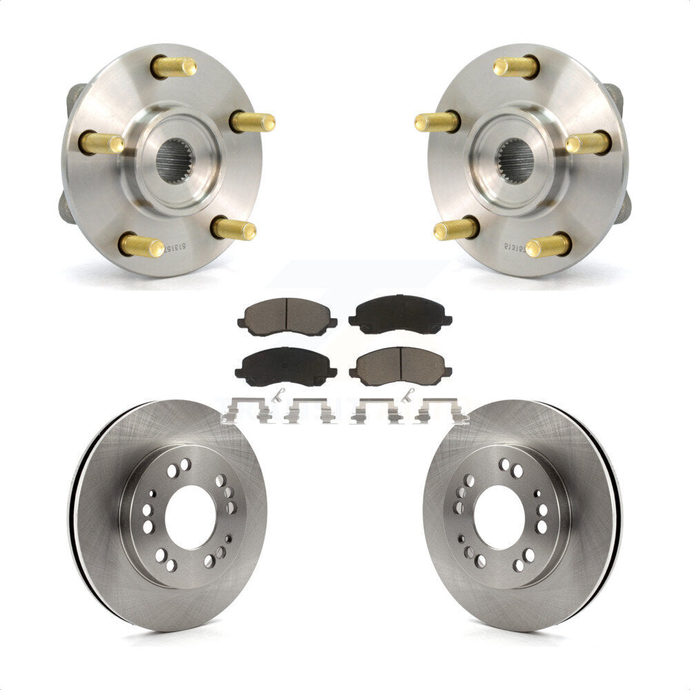 Transit Auto KBB-122497 Wheel Bearing and Hub Assembly for 2001 Mitsubishi Eclipse, Mitsubishi Galant - Front product image