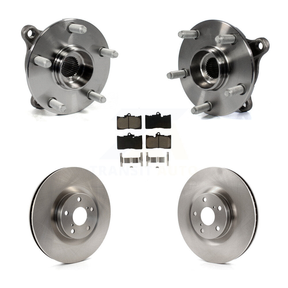 Transit Auto KBB-122502 Wheel Bearing and Hub Assembly for 2007-2022 Lexus RC300, Lexus RC350, Lexus IS300 & more - Front product image