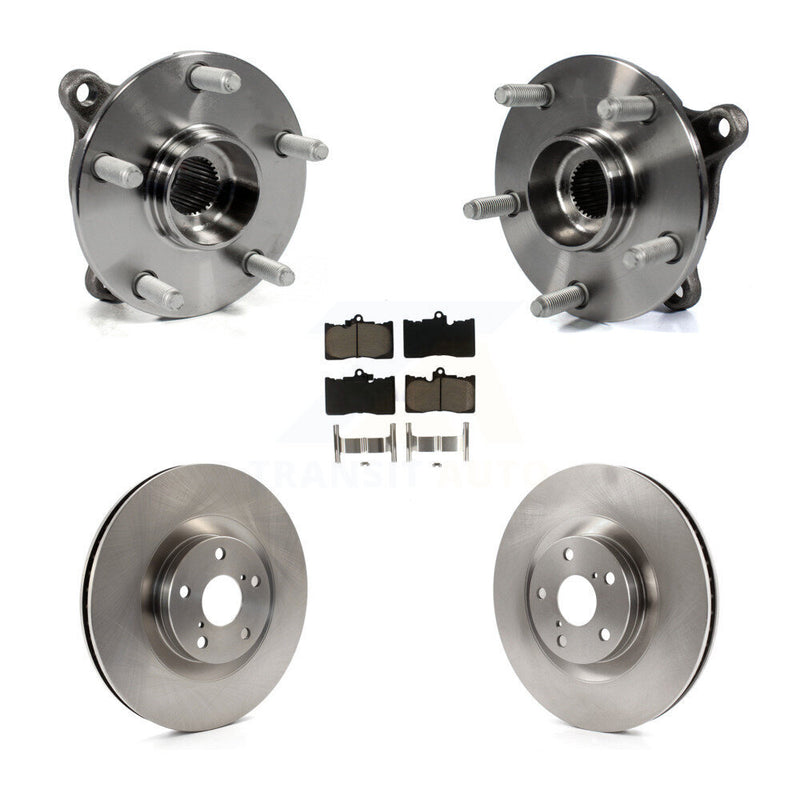 Transit Auto KBB-122502 Wheel Bearing and Hub Assembly for 2007-2022 Lexus RC300, Lexus RC350, Lexus IS300 & more - Front product image