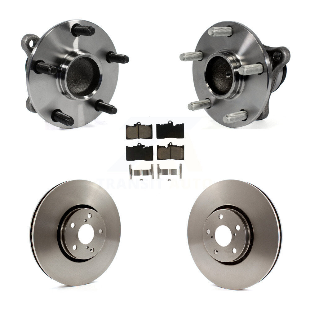Transit Auto KBB-122503 Wheel Bearing and Hub Assembly for 2006-2013 Lexus IS350, Lexus GS350, Lexus GS450h & more - Front product image