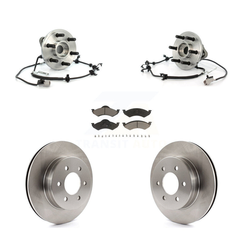 Transit Auto KBB-122512 Wheel Bearing and Hub Assembly for 2000-2002 Dodge Dakota, Dodge Durango - Front product image