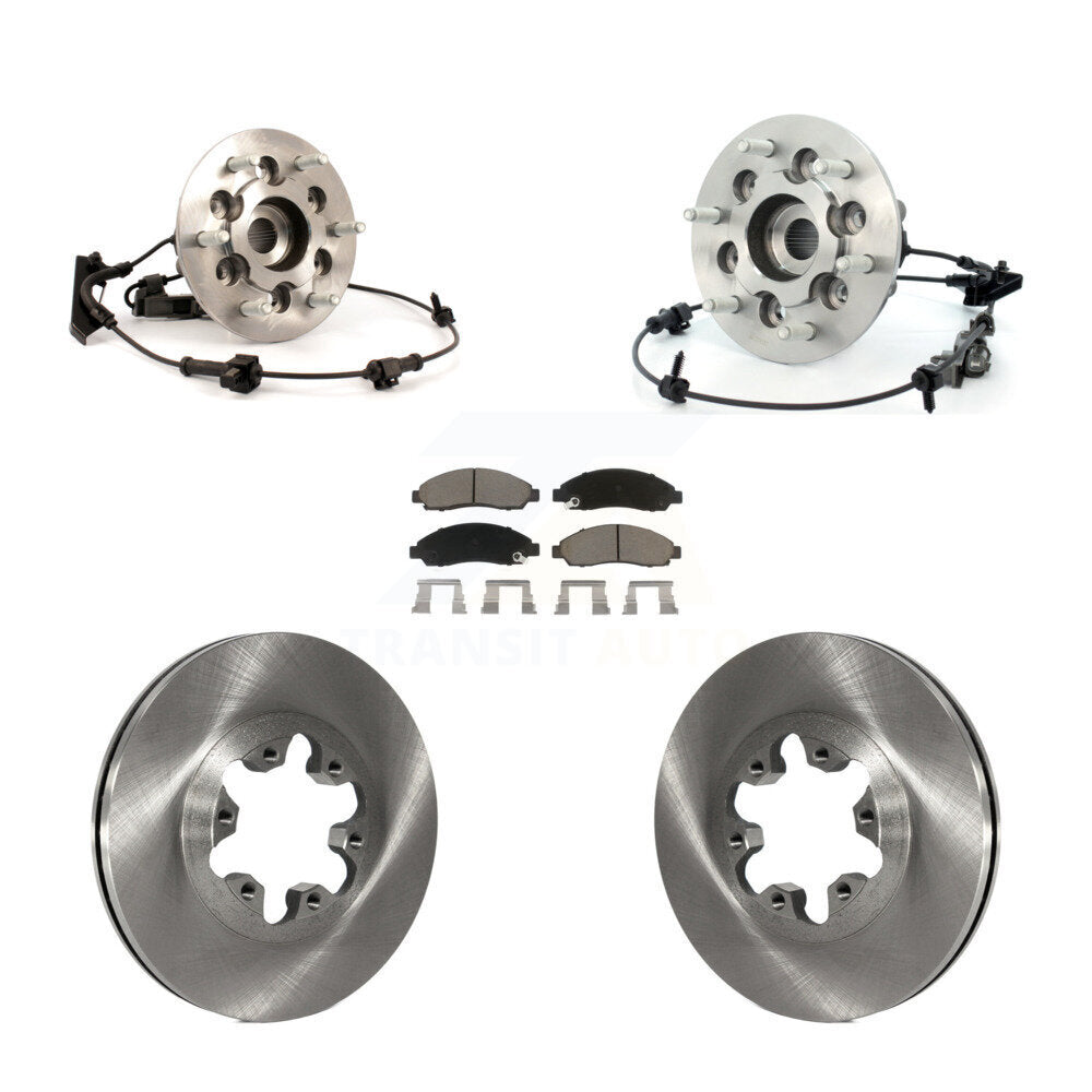Transit Auto KBB-122514 Wheel Bearing and Hub Assembly for 2004-2008 GMC Canyon, Isuzu i-370, Isuzu i-350 & more - Front product image