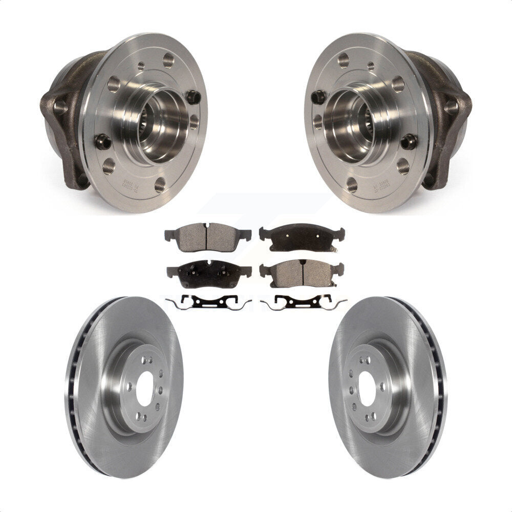 Transit Auto KBB-122538 Wheel Bearing and Hub Assembly for 2013-2019 Mercedes-Benz GLE400, Mercedes-Benz GLS450, Mercedes-Benz ML400 & more - Front product image