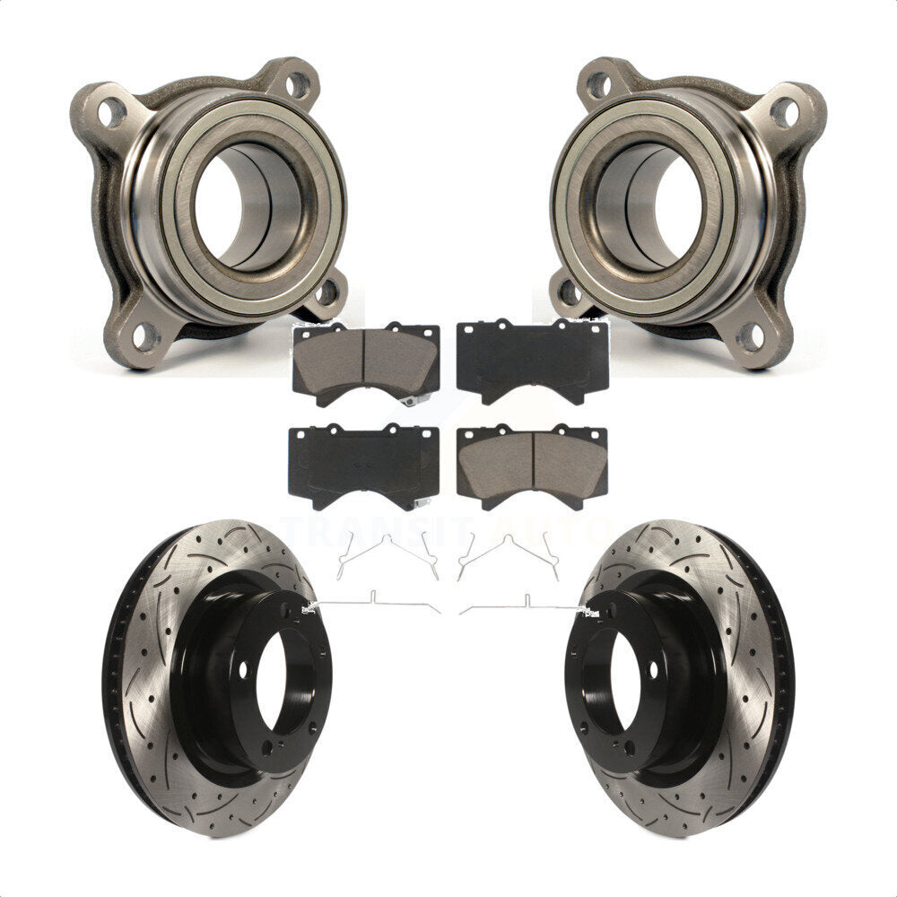 Transit Auto KBB-122565 Wheel Bearing Assembly for 2007-2022 Toyota Land Cruiser, Lexus LX570, Toyota Sequoia & more - Front product image