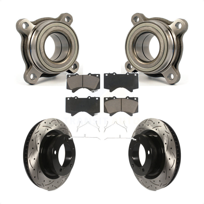 Transit Auto KBB-122565 Wheel Bearing Assembly for 2007-2022 Toyota Land Cruiser, Lexus LX570, Toyota Sequoia & more - Front product image