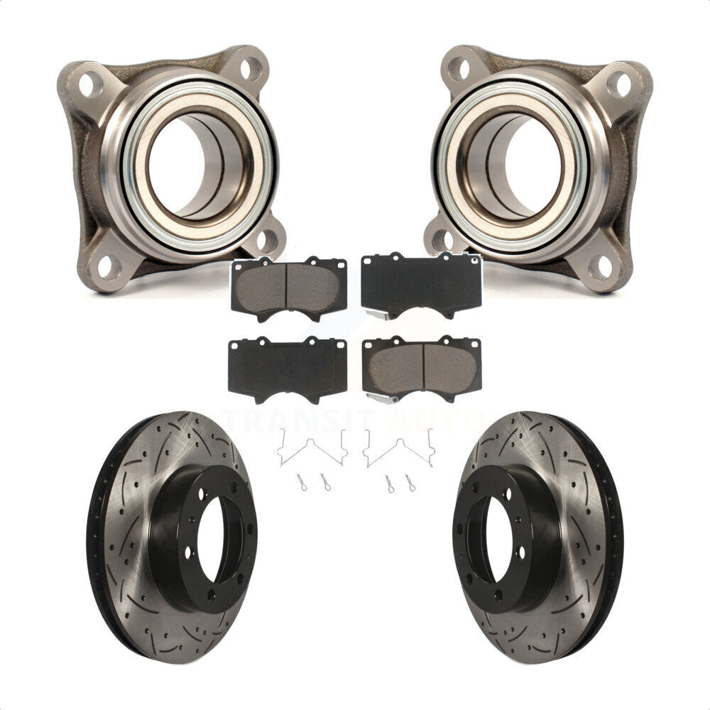 Transit Auto KBB-122568 Wheel Bearing Assembly for 2003-2023 Toyota Tacoma, Toyota FJ Cruiser, Toyota 4Runner - Front product image