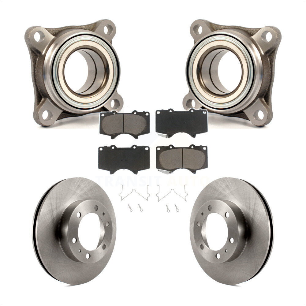 Transit Auto KBB-122584 Wheel Bearing Assembly for 2003-2023 Toyota Tacoma, Toyota FJ Cruiser, Toyota 4Runner - Front product image
