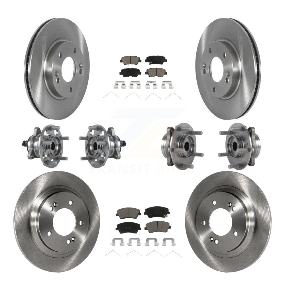 Transit Auto KBB-122648 Wheel Bearing and Hub Assembly for 2017-2019 Hyundai Ioniq, Kia Niro - Front and Rear product image