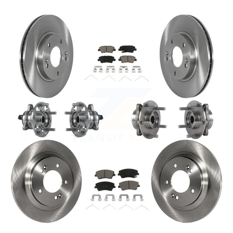 Transit Auto KBB-122648 Wheel Bearing and Hub Assembly for 2017-2019 Hyundai Ioniq, Kia Niro - Front and Rear product image