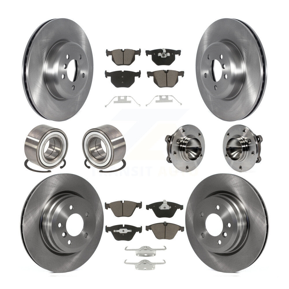 Transit Auto KBB-122657 Wheel Bearing and Hub Assembly for 2012 BMW 335i - Front and Rear product image