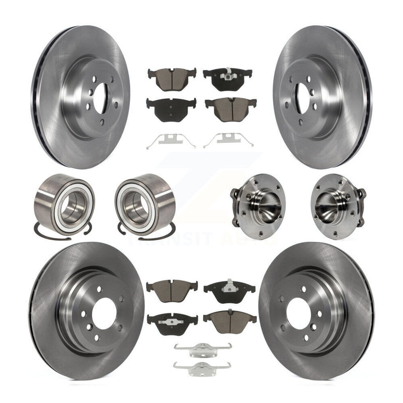 Transit Auto KBB-122657 Wheel Bearing and Hub Assembly for 2012 BMW 335i - Front and Rear product image