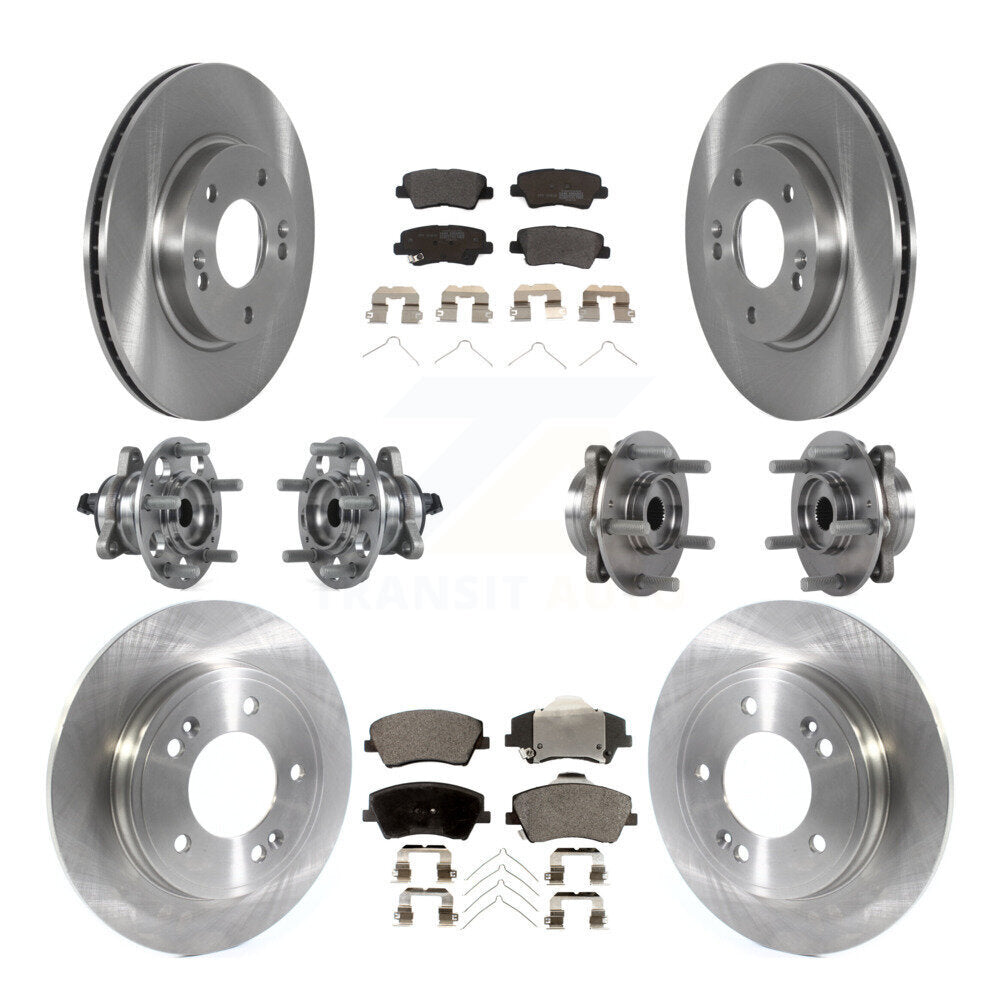 Transit Auto KBB-122663 Wheel Bearing and Hub Assembly for 2017-2022 Hyundai Ioniq, Kia Niro - Front and Rear product image