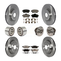 Transit Auto KBB-122671 Wheel Bearing and Hub Assembly for 2016-2017 Mercedes-Benz GLE400 - Front and Rear product image