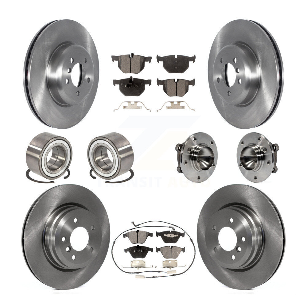 Transit Auto KBB-122673 Wheel Bearing and Hub Assembly for 2012 BMW 335i - Front and Rear product image