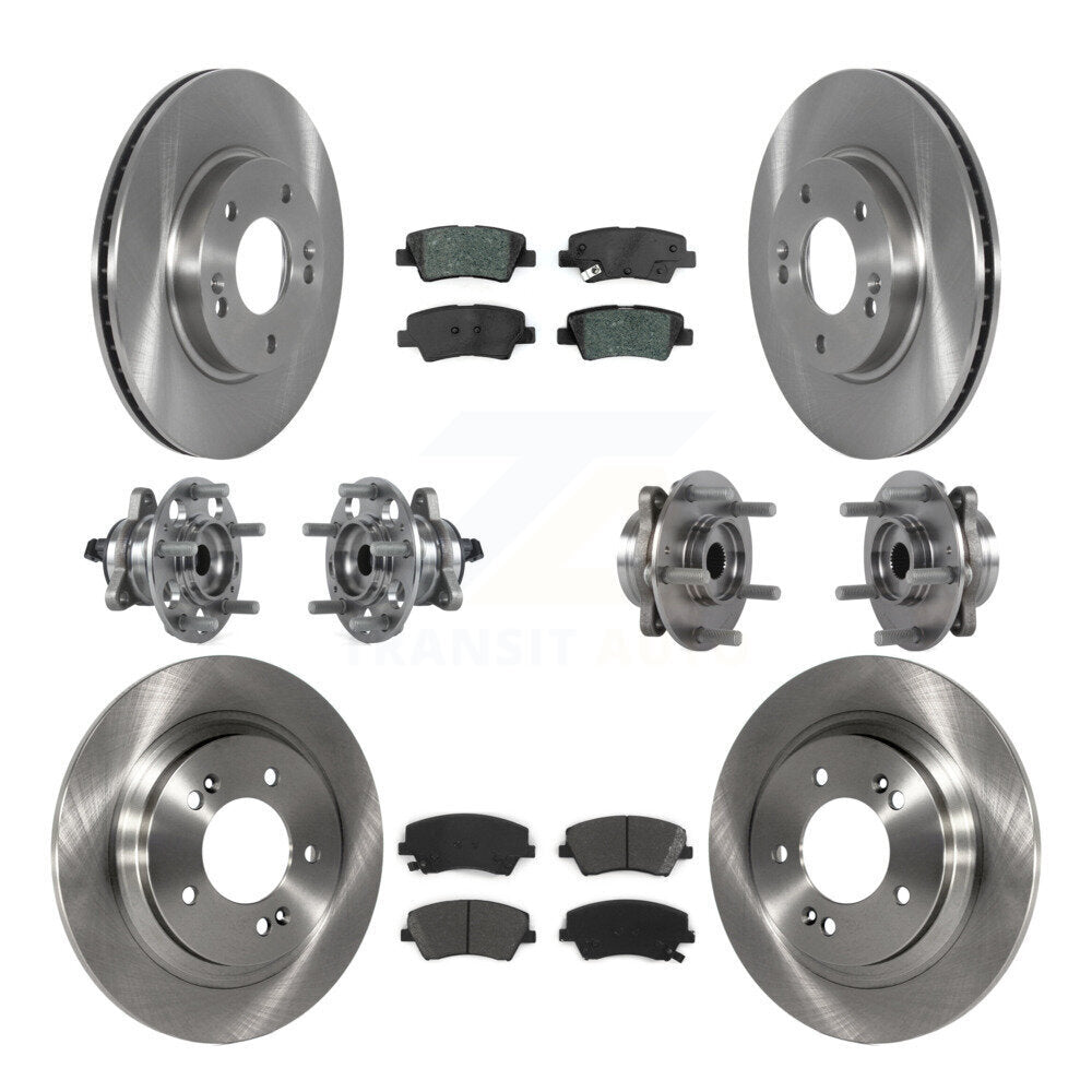 Transit Auto KBB-122679 Wheel Bearing and Hub Assembly for 2017-2019 Hyundai Ioniq, Kia Niro - Front and Rear product image