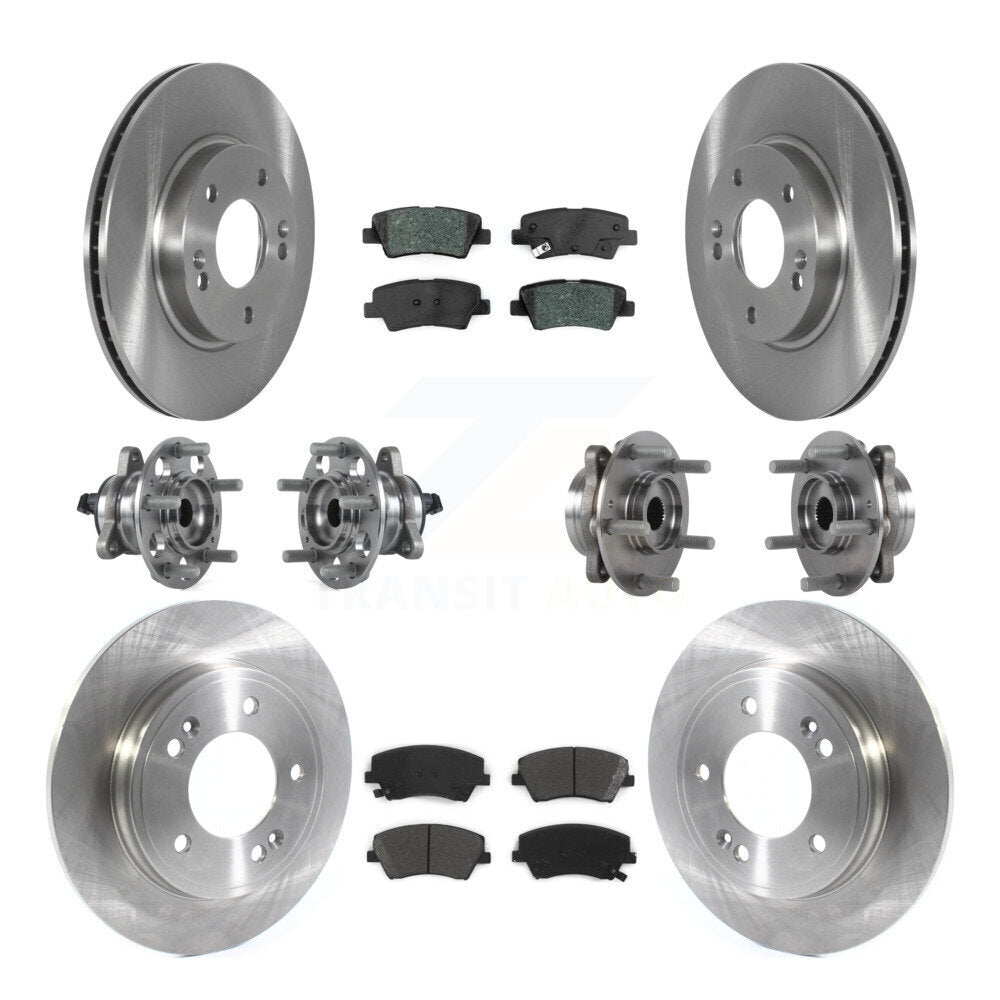 Transit Auto KBB-122680 Wheel Bearing and Hub Assembly for 2017-2022 Hyundai Ioniq, Kia Niro - Front and Rear product image