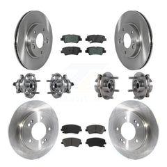 Transit Auto KBB-122680 Wheel Bearing and Hub Assembly for 2017-2022 Hyundai Ioniq, Kia Niro - Front and Rear product image