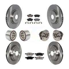 Transit Auto KBB-122682 Wheel Bearing and Hub Assembly for 2016-2017 Mercedes-Benz GLE400 - Front and Rear product image