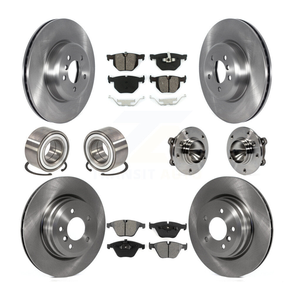 Transit Auto KBB-122684 Wheel Bearing and Hub Assembly for 2012 BMW 335i - Front and Rear product image