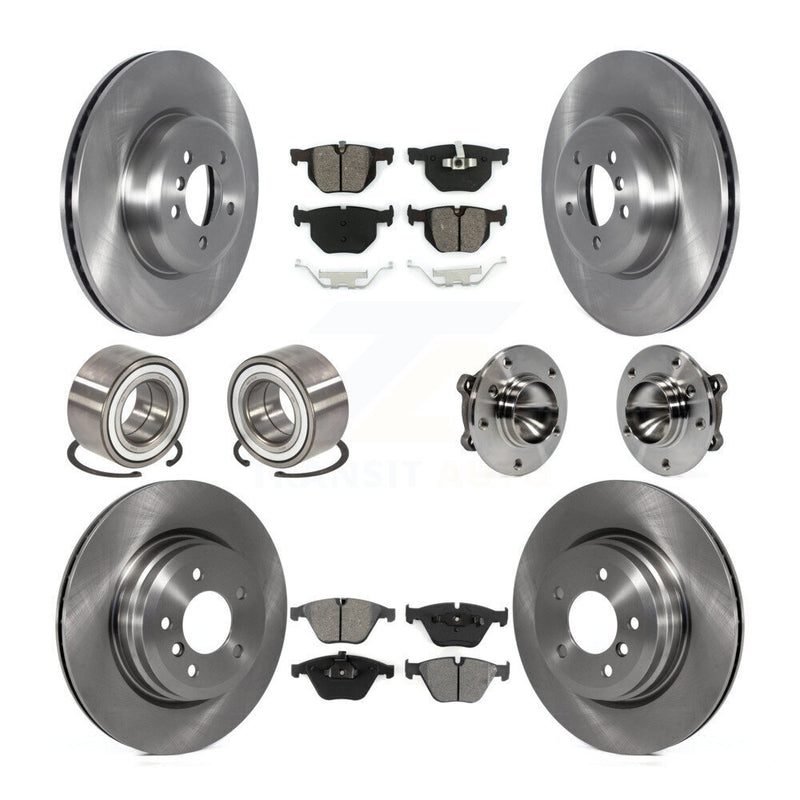 Transit Auto KBB-122684 Wheel Bearing and Hub Assembly for 2012 BMW 335i - Front and Rear product image