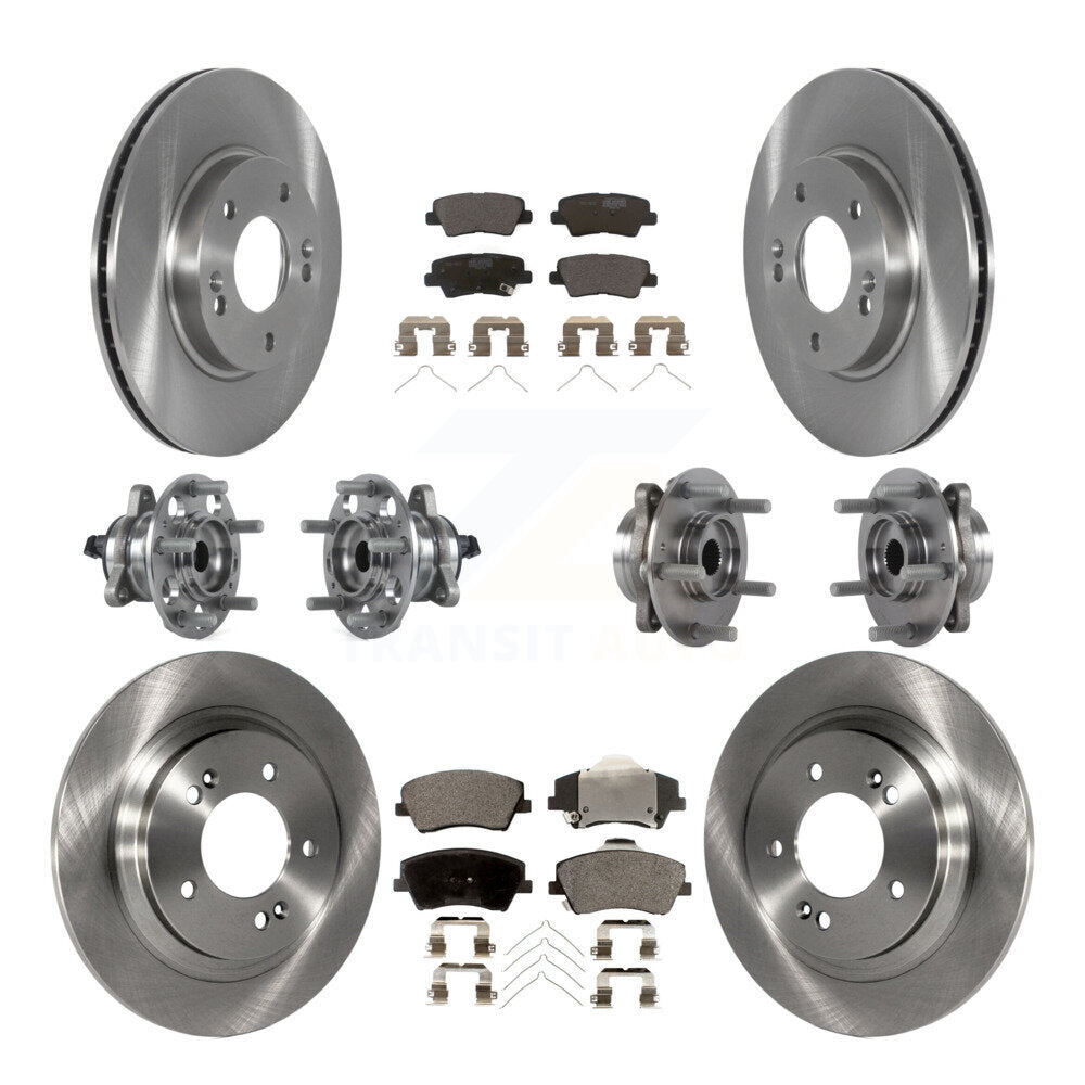 Transit Auto KBB-122692 Wheel Bearing and Hub Assembly for 2017-2019 Hyundai Ioniq, Kia Niro - Front and Rear product image