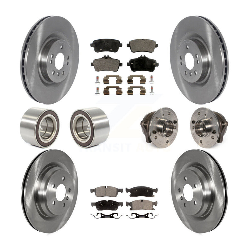 Transit Auto KBB-122700 Wheel Bearing and Hub Assembly for 2016-2017 Mercedes-Benz GLE400 - Front and Rear product image